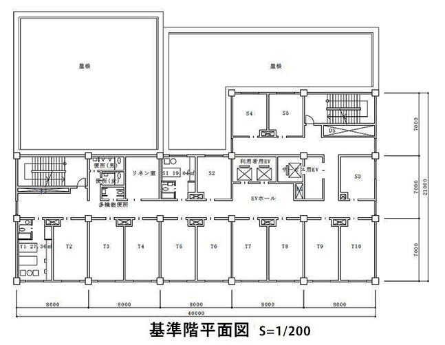 基準階平面図