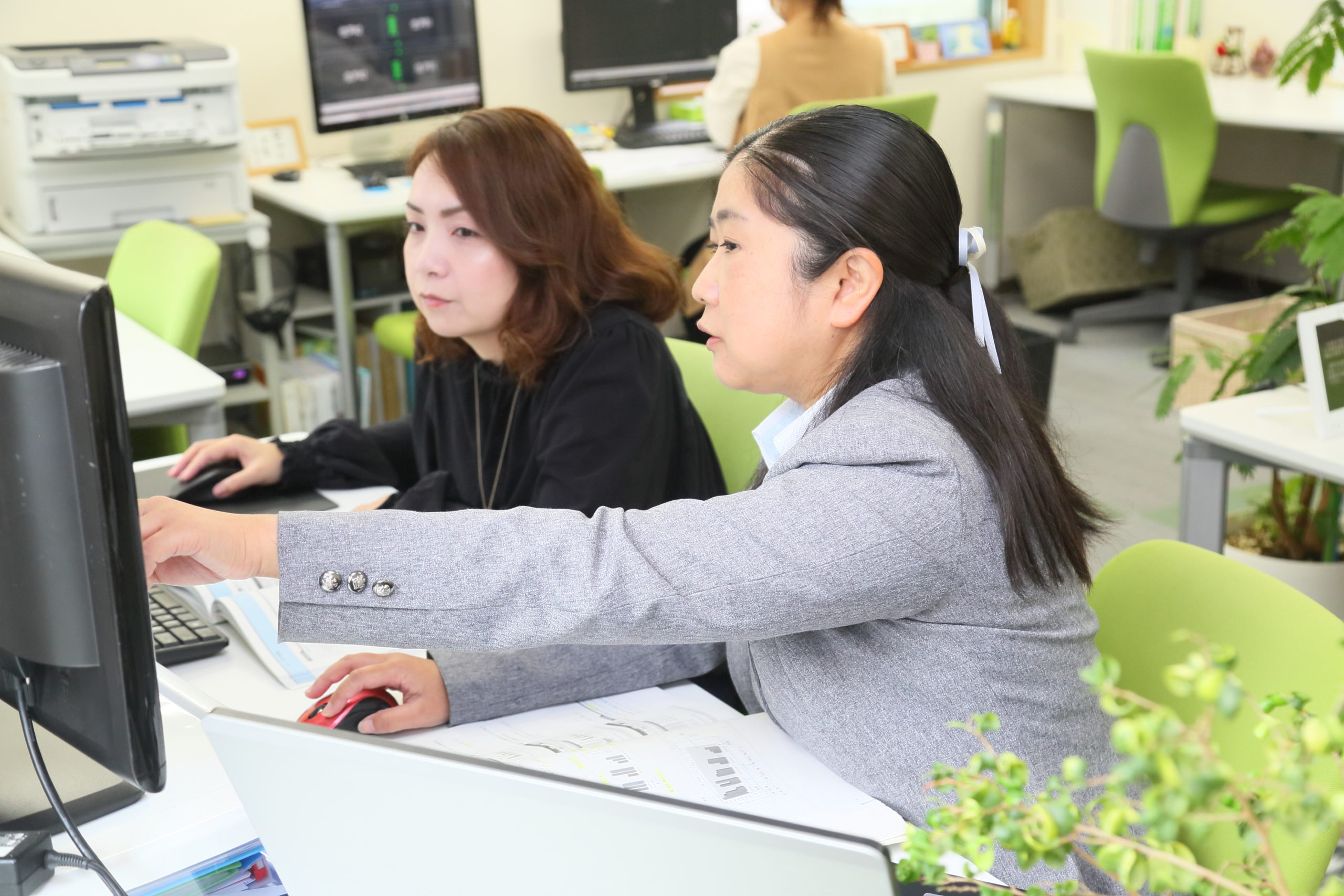 マンツーマンで学べる