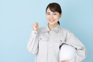 建設業で働く女性
