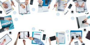 デジタルツールでミーティング