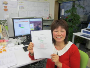 日商PC検定に合格した女性