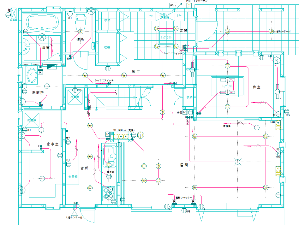 電気設備図
