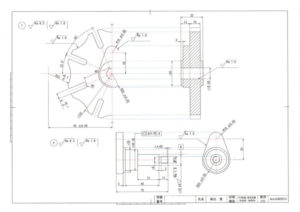 機械図面の描き方がわかる