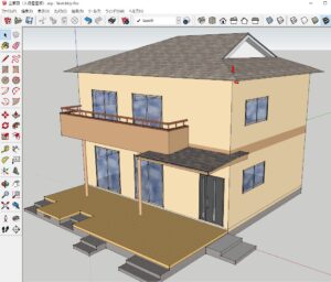 3dcad　立面図