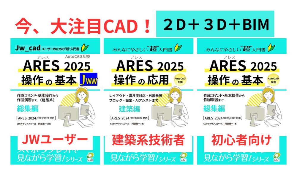 Jw_cad ユーザーのための AutoCAD互換